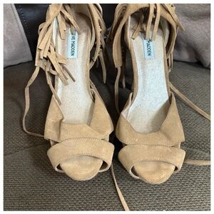 Steve Madden Brown Suede Women's Heels